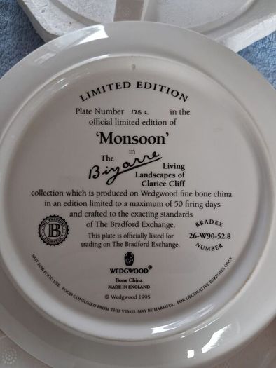 Limited Edition Bradford Exchange Plates