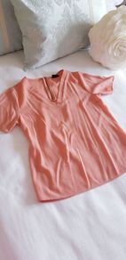 Vila Orange Top - Size small