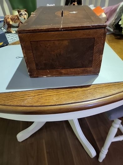 Vintage church collection box