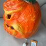 Large Pumpkin with LED lights Image 2