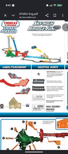 Thomas Trains parts