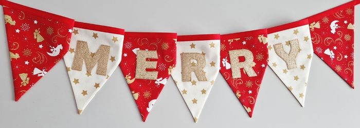 Beautiful Christmas Bunting