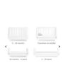 Snuzkot 4 in 1 bed & mattress Image 3
