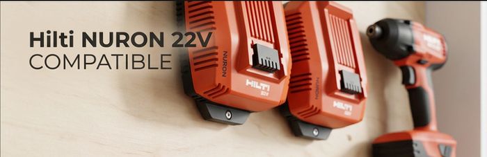 Wall mount designed for Hilti NURON 22