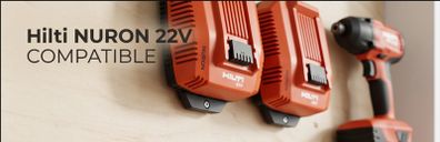 Wall mount designed for Hilti NURON 22