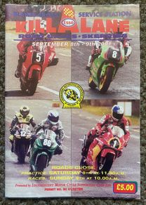 2001 Killalane Road Races Programme - Motorcycle Racing - Dublin