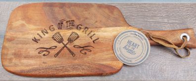 King of the Grill Hardwood Chopping Board