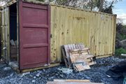 20 foot steel container