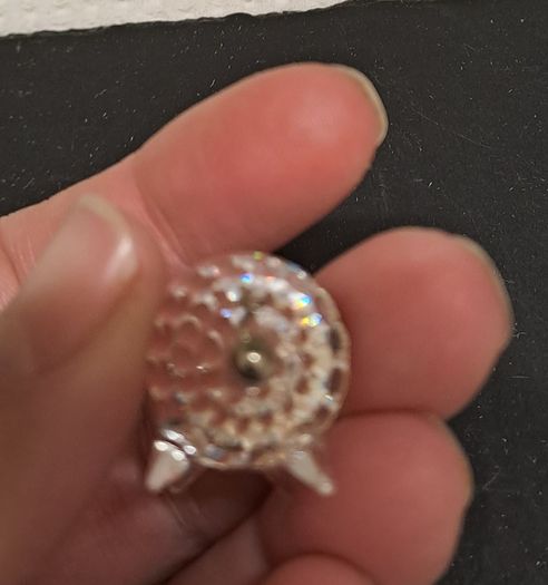 Authentic Swarovski Crystal Hedgehog Figurine