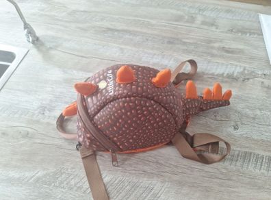 little life dinosaur backpack and hand strap