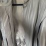 Vintage Grey Leather Jacket Size 40 Image 4