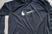 Nike black halfzip top L