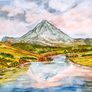 mount errigal watercolour Image 2