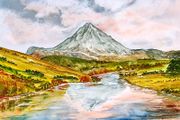 mount errigal watercolour