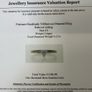 diamond and platinum ring set Image 8