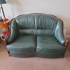 Leather suite