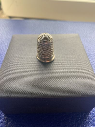 Vintage. Silver Needle Thimble
