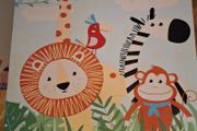 Kids table &amp; chairs, jungle theme