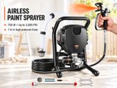 750W Airless Paint Sprayer 3000 PSI with 7.6m Hose