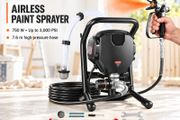 750W Airless Paint Sprayer 3000 PSI with 7.6m Hose