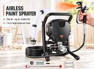 main image for ad 750W Airless Paint Sprayer 3000 PSI with 7.6m Hose