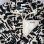 Columbia Womans West Bend Black Cream Abstract Dark Stone Highland Tonal Print Sherpa Fleece Half Zip Pullover Size L Image 3