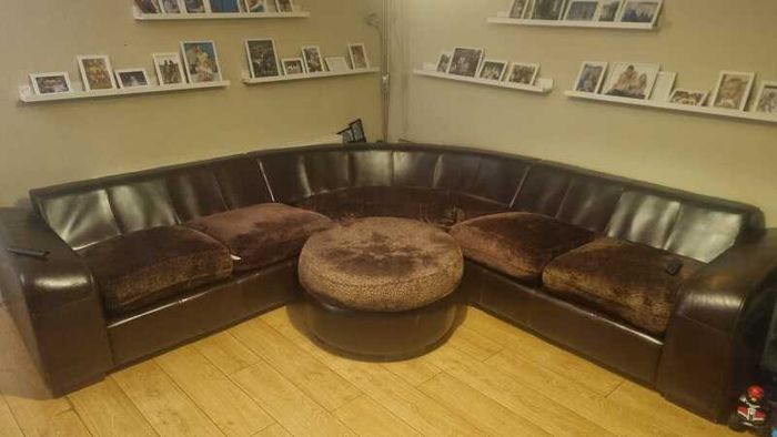 Free couch and pouffe