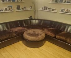 Free couch and pouffe