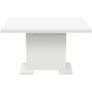 Extendable Dining Table High Gloss White Image 5