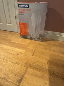 9 fin oil radiator
