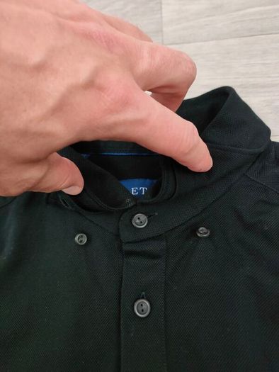 Eten Long Sleeve Polo Shirt Mens Large
