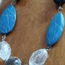 Beautiful necklace in blue tone. Image 4