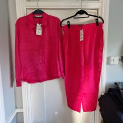 ZARA  BNWT shirt and trousers set size XL