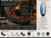 Relaxing Lounger  Massage Heating Recliner