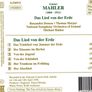 Mahler. Das Lied von der Erde. CD. Free Postage! Image 2