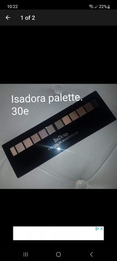IsaDora eyeshadow palette