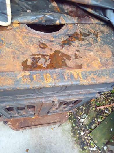 cast iron stove