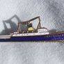 AMSTERDAM III British Railways steamship - vintage enamel badge (1950's/1960's) St. Christopher Railways Servants Orphanage, Derby (B) Image 2