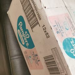 Pampers baby wipes full box of 12