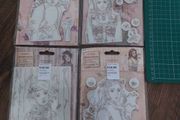 SANTORO - LARGE rubber stamps