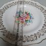 J & G Meakin plate with 22k gold Image 4