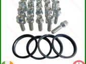 BMW to VW Transporter T5 T6 Conversion. New bolts + 4 Rings (M14x1.5) E20/SR8 - Delivery