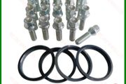 BMW to VW Transporter T5 T6 Conversion. New bolts + 4 Rings (M14x1.5) E20/SR8 - Delivery