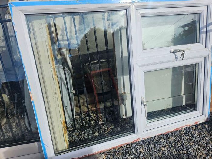 pvc double glazed window