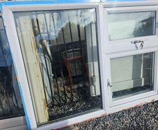pvc double glazed window