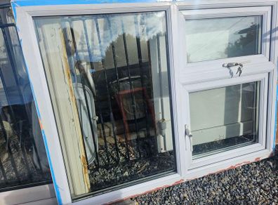 pvc double glazed window