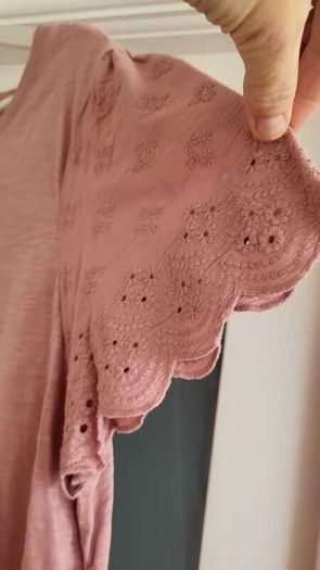 George dusky pink top Sz 22 UK - Bnwt