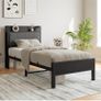 3ft Single Bed Frame with Storage Headboard Image 9