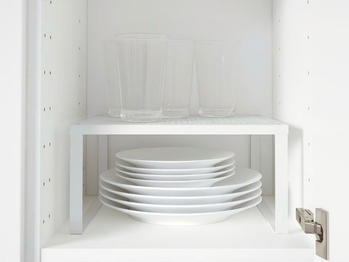 White press or shelf insert or pot stand