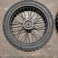 pit bike front wheel